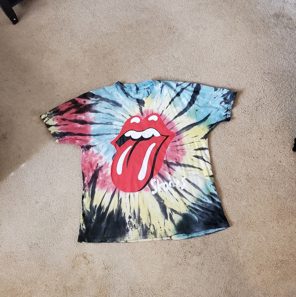 The Rolling Stones Multicolor Tie-Dye T-Shirt